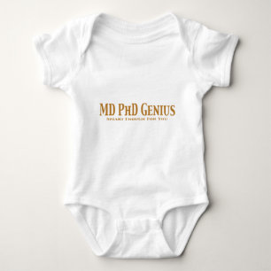 Genie-Geschenke MD PhD Baby Strampler
