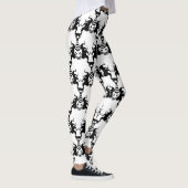 Genie Ghost kommt aus der Lampe Nahtloses Muster Leggings (Rechts)