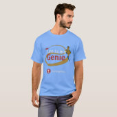 Genie Gold Blue Red T-Shirt (Vorne ganz)