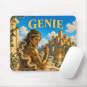 Genie, Gothic Fantasy Monster Mousepad (Mit Mouse)