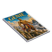 Genie, Gothic Fantasy Monster Notizblock (Rechte Seite)