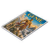 Genie, Gothic Fantasy Monster Notizblock (Linke Seite)