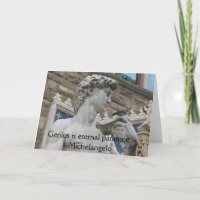 Genie ist ewige Geduld. - Michelangelo-Zitat