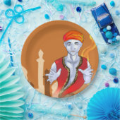 Genie/Jinn Pappteller (Party)