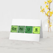 Genie Karte (Gelbe Blume)