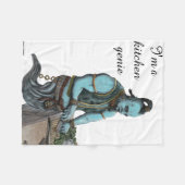 Genie Koch Cooking Dinner Magic Fantasy Blankon Fleecedecke (Vorderseite (Horizontal))