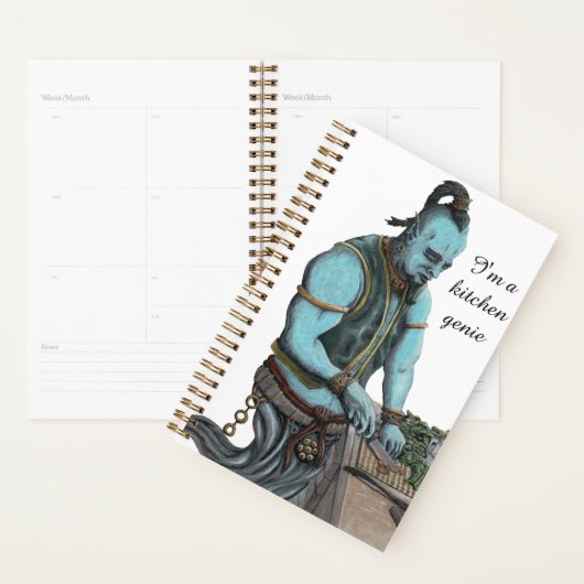 Genie Koch Cooking Magic Dinner Fantasy Planner Planer (Anzeige)