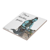 Genie Koch Kochen Küche Abendessen Fantasy Art Til Fliese (Seite)