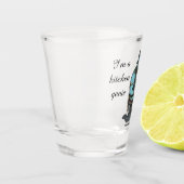 Genie Koch Kochkünste Abendessen Fantasy Art Shoot Schnapsglas (Links)