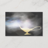 Genie Lamp Smoke Magic Magic Business Card Visitenkarte (Vorderseite)