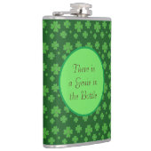 Genie & Lucky Clovers Flachmann (Rechts)