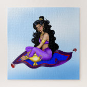 Genie Magic Carpet Lamp Blue Sky Puzzle (Vertikal)