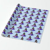 Genie Magic Carpet Lampe Blauer Himmel Geschenkpapier (Ungerollt)