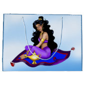Genie Magic Carpet Lampe Blauer Himmel Große Geschenktüte (Rückseite)
