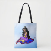 Genie Magic Carpet Lampe Blauer Himmel Tasche (Vorderseite)