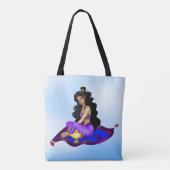 Genie Magic Carpet Lampe Blauer Himmel Tasche (Rückseite)