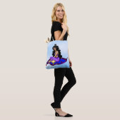 Genie Magic Carpet Lampe Blauer Himmel Tasche (Am Model)