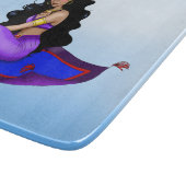 Genie Magicsteppich-Lampe Blaue Himmel Schneidebrett (Ecke)