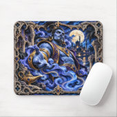 Genie, Paper Cut Monster Mousepad (Mit Mouse)