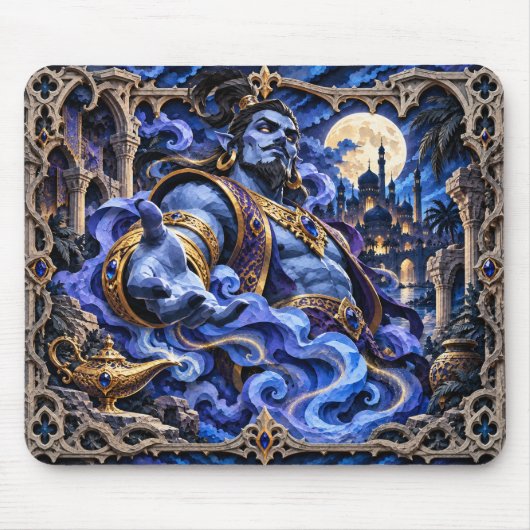 Genie, Paper Cut Monster Mousepad (Vorne)