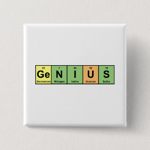 Genie - Periodensystem der Element-Produkte Button