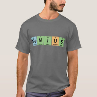 Genie - Periodensystem der Element-Produkte T-Shirt