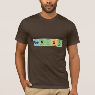 Genie - Periodensystem der Element-Produkte T-Shirt