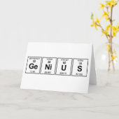 Genie-Periodensystem Karte (Gelbe Blume)