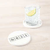 Genie-Periodensystem Sandstein Untersetzer (Seite)