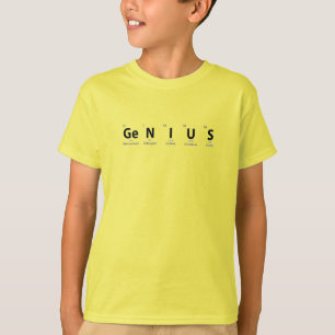 'Genie' Periodensystem Wissenschaft Humor Bildung T-Shirt