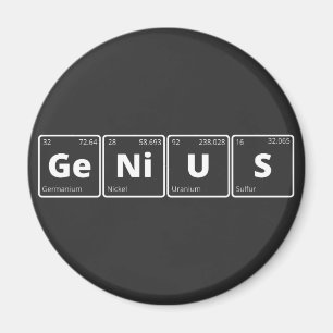 Genie - Periodische Tabelle Magnet