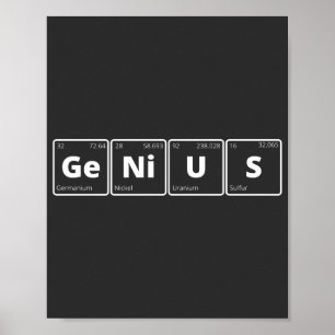Genie - Periodische Tabelle Poster