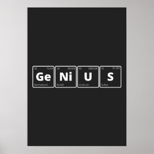Genie - Periodische Tabelle Poster