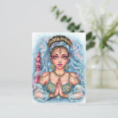 Genie Postcard Postkarte (Stehend Vorderseite)