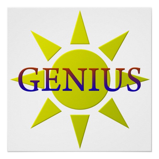 Genie Poster (Vorderseite)