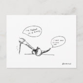 Genie Postkarte (Vorderseite)