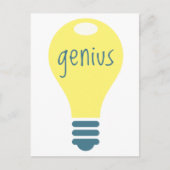 Genie Postkarte (Vorderseite)