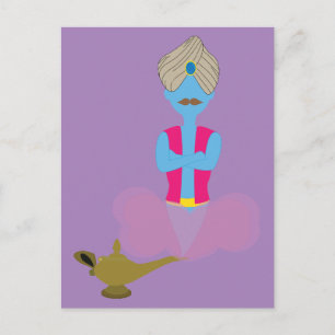 Genie Postkarte