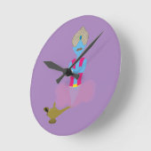 Genie Runde Wanduhr (Winkel)