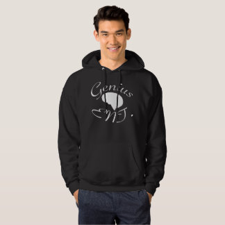 Genie-Unterhaltungs-weißer LogoHoodie Hoodie