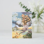 Genies Postkarte (Stehend Vorderseite)