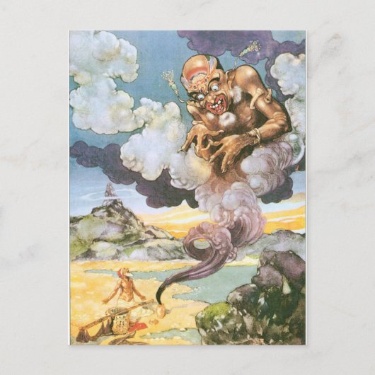 Genies Postkarte (Vorderseite)