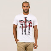 "Genieselte Suspendierung" durch Michael Crozz T-Shirt (Vorne ganz)