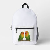 Genieße das Leben Bedruckter Rucksack (Vorderseite)