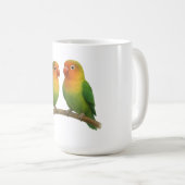 Genieße das Leben Kaffeetasse (VorderseiteRechts)