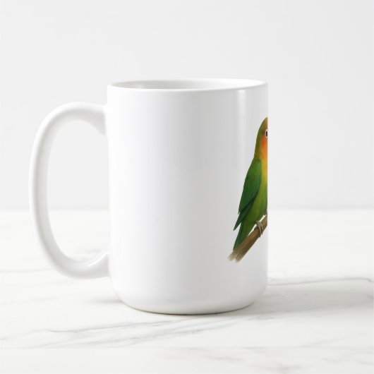 Genieße das Leben Kaffeetasse (Links)