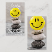 Genieße das Leben! Visitenkarte (Vorne/Hinten)