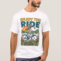 Genieße Die Fahrt Vintage-Skelett