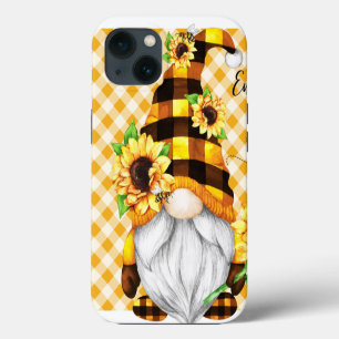 Genieße die kleinen Dinge Sonnenblumen-Gnom iPhone 13 Hülle