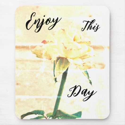 Genieße diesen Tag! Mousepad (Vorne)